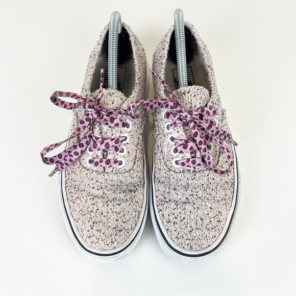 Vans Authentic Boucle Pink Speckled Laced Sneakers Women’s 9 - Picture 2 of 7